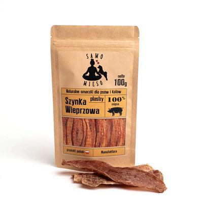 Samo Mięso Szynka wieprzowa PLASTRY 100g