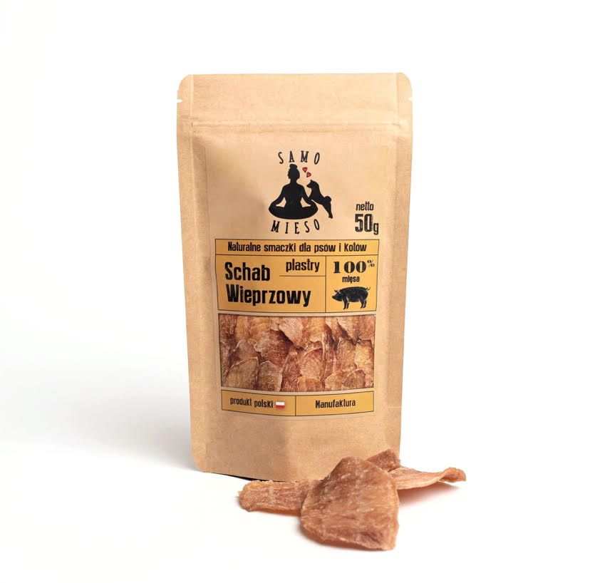 Samo Mięso Schab Wieprzowy PLASTRY 50g