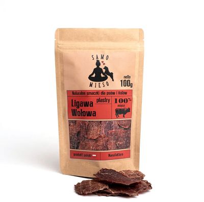 Samo Mięso Ligawa Wołowa PLASTRY 100g