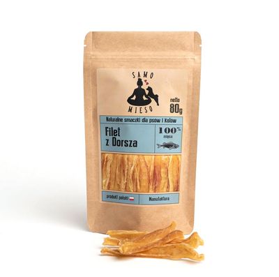Samo Mięso Filet z Dorsza Jasny 80g