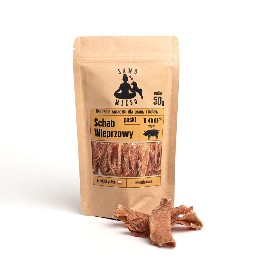 Samo Mięso Schab wieprzowy PASKI 50g