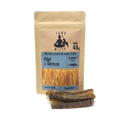 Samo Mięso Filet z Dorsza ciemny 40g