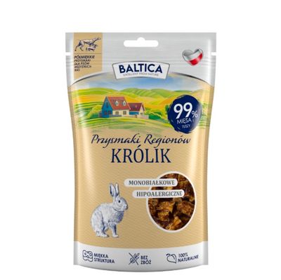 Baltica półmiękkie przysmaki dla psa z Królika 80 g