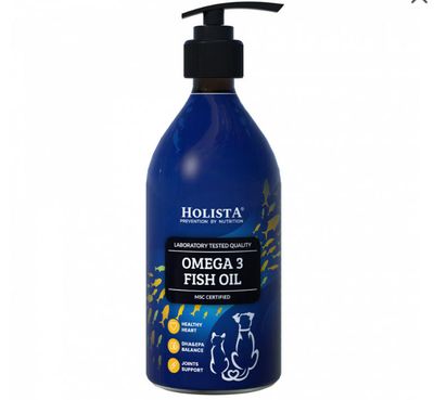 Holista olej Omega 3  dla psa i kota 500 ml