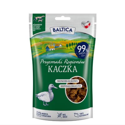 Baltica półmiękkie przysmaki dla psa z Kaczki 80g