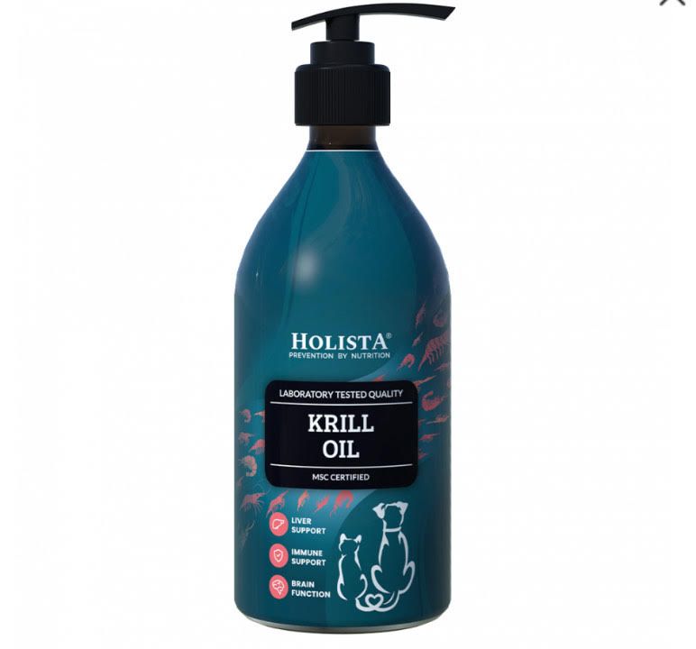 Holista Olej z Kryla dla psa i kota ( Astaksantyna ) 400 ml