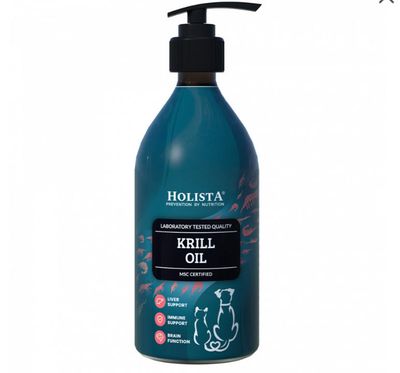 Holista Olej z Kryla dla psa i kota ( Astaksantyna ) 400 ml