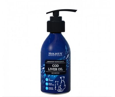 Holista Cod Liver  Oli Tran z Dorsza dla psa i kota 100 ml