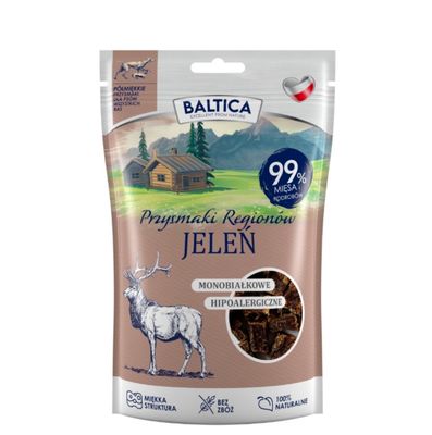 Baltica półmiękkie przysmaki dla psa z Jelenia 80g