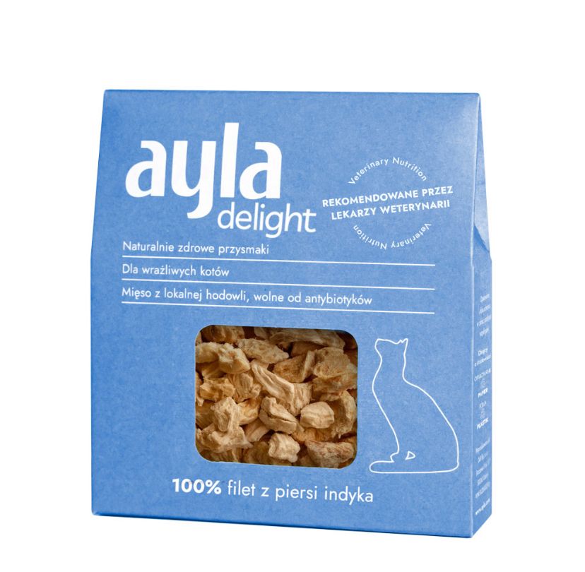 Ayla przysmaki dla kota Delight - Filet z piersi - liofilizowane