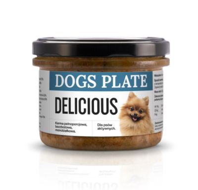 Dogs Plate Delicious 180 g