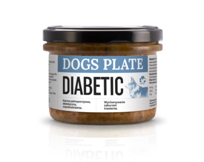 Dogs Plate Vet Diabetic 180 g