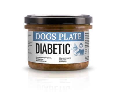 Dogs Plate Vet Diabetic 180 g