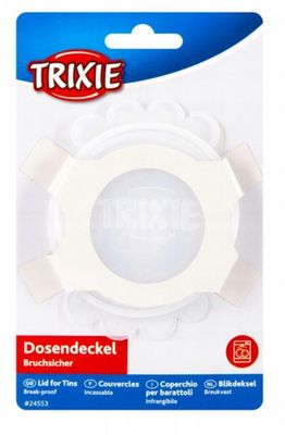 TRIXIE Pokrywka silikonowa na puszki – 10,6 cm | elastyczna i szczelna