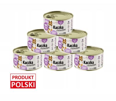 Oakfarm mokra karma dla psa Kaczka 6x400g