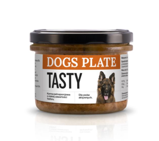 Dogs Plate Tasty 180g