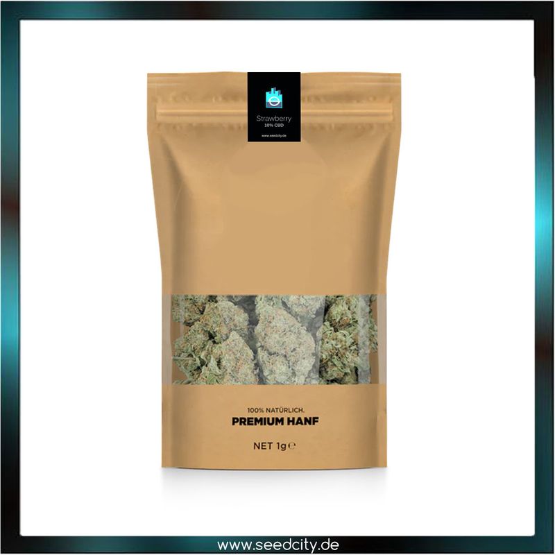 Strawberry Haze CBD - 1g Ökopack