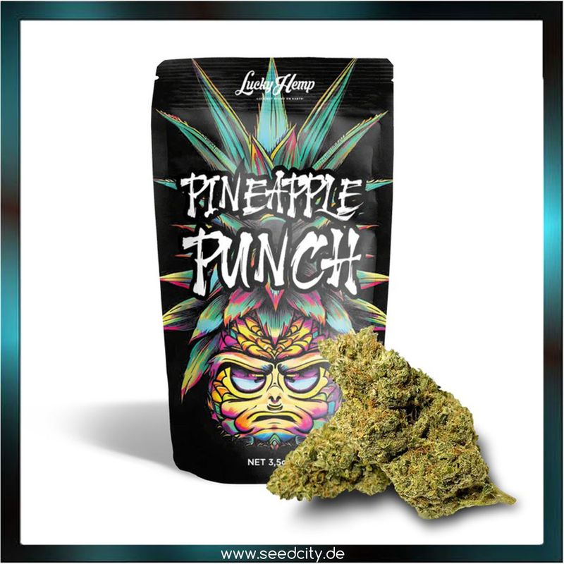 Lucky Hemp - Pineapple Punch CBD - Cali Pack