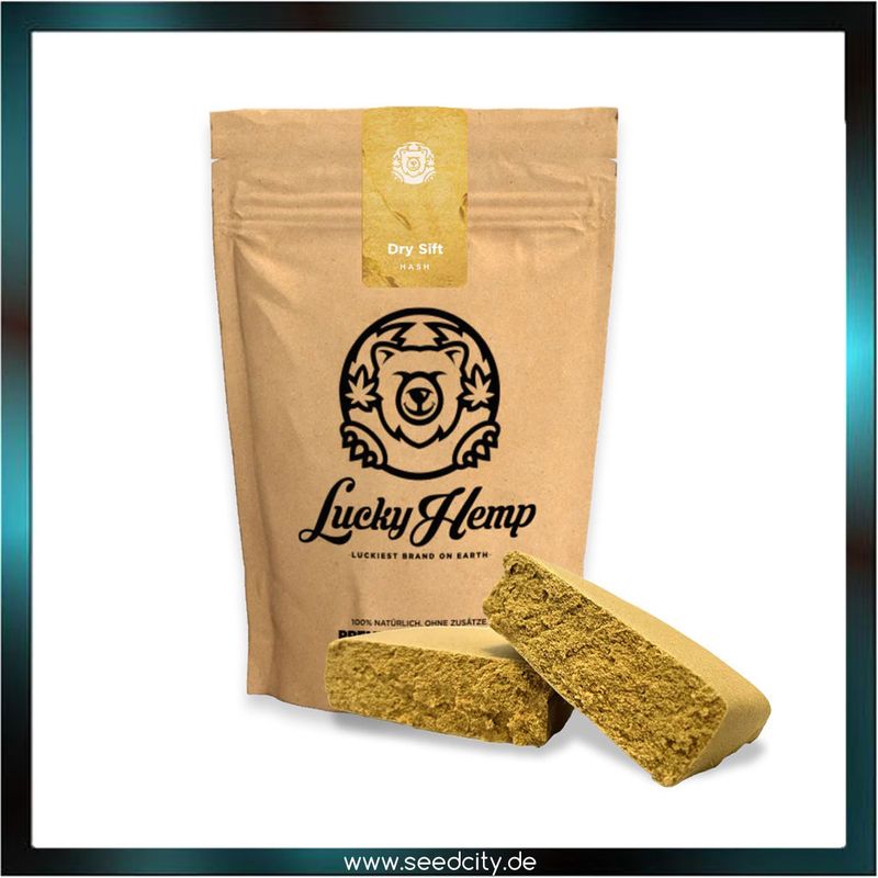 Lucky Hemp - Dry Sift Hash - 2g Ökopack