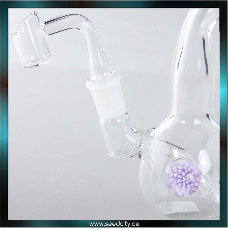 BLACK LEAF - Glasbubbler für Kräuter & Öl