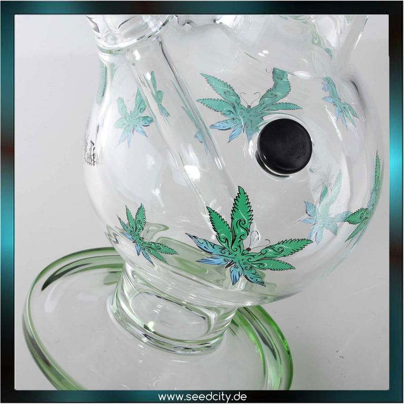BLACK LEAF - Icebong gebogen - LEAFFLY