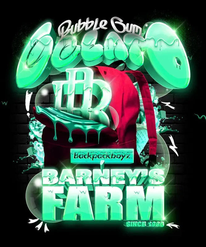 Barneys Farm x Backpack Boyz - Bubblegum Gelato - feminized