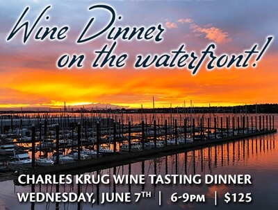 Charles Krug Wine Tasting Dinner