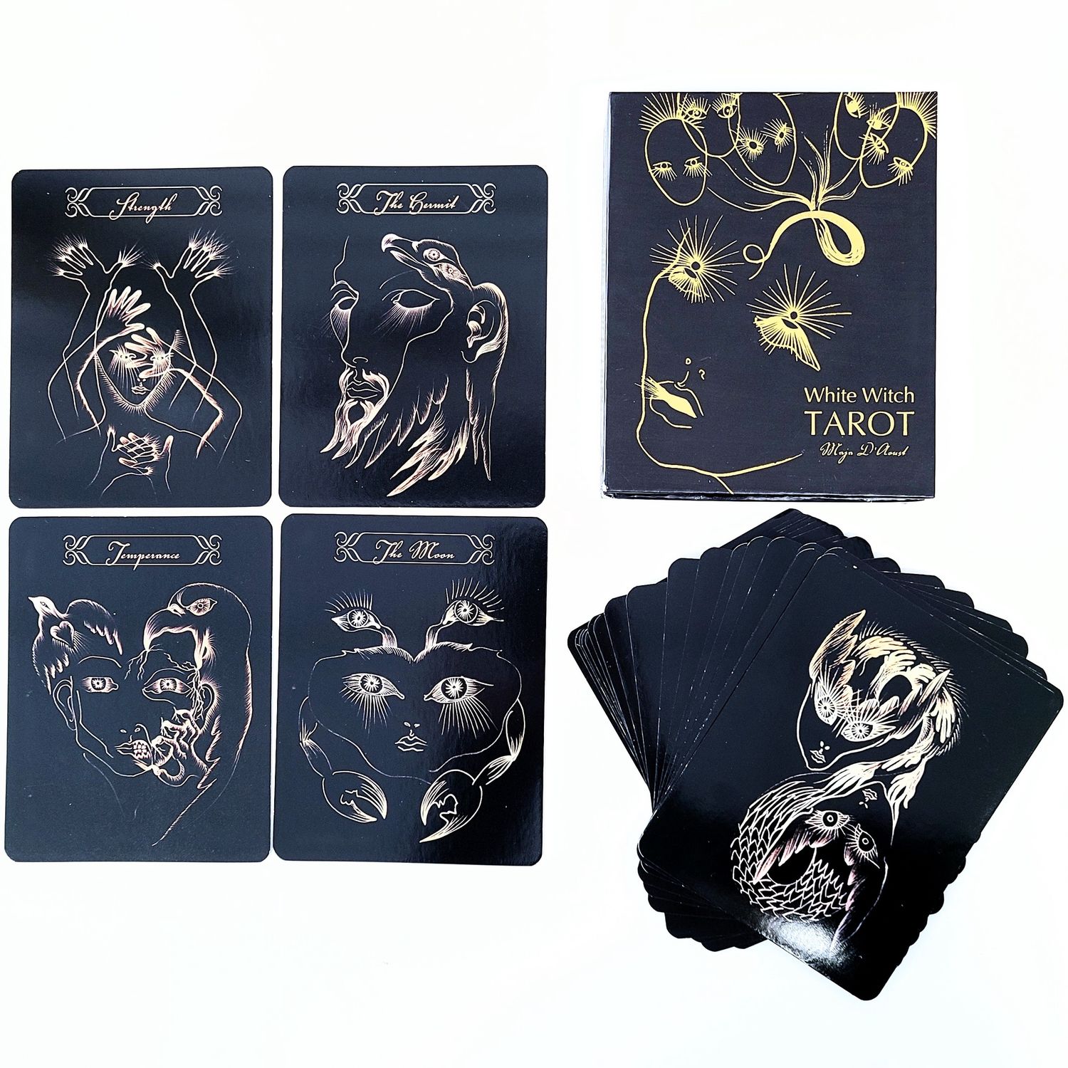White Witch Tarot D&#39;AOUST M.