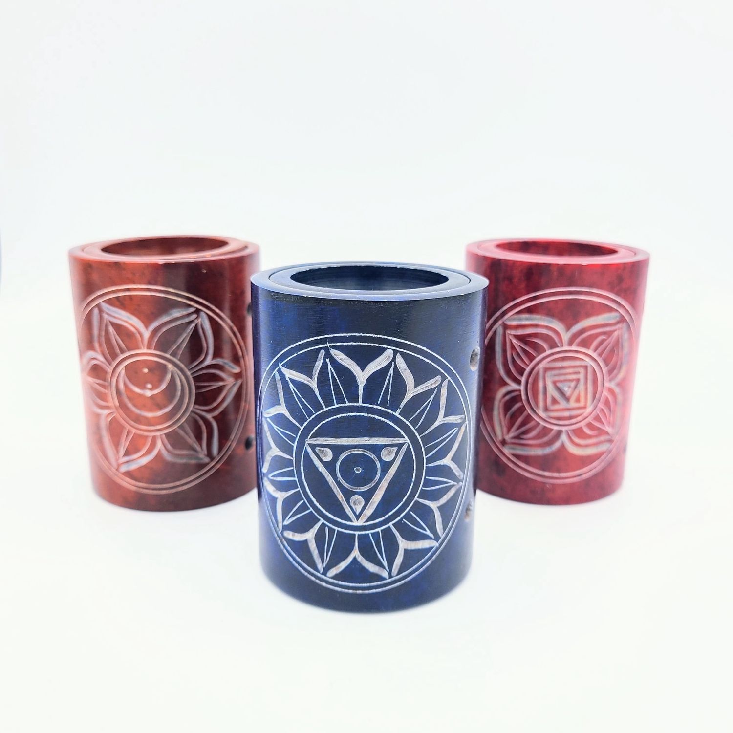 Chakra Symbol Soapstone Oil Diffuser