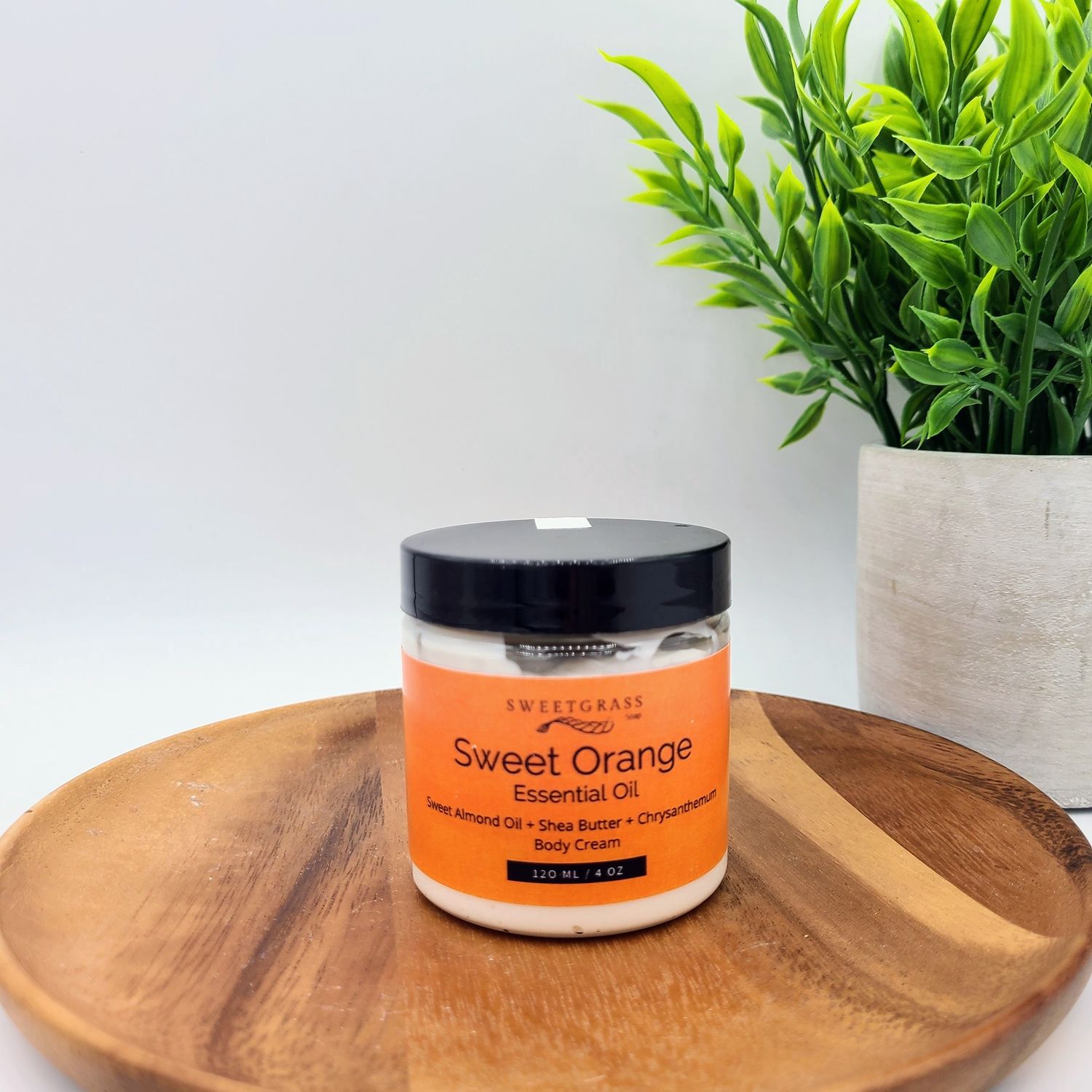 Body Cream, Scent: Sweet Orange