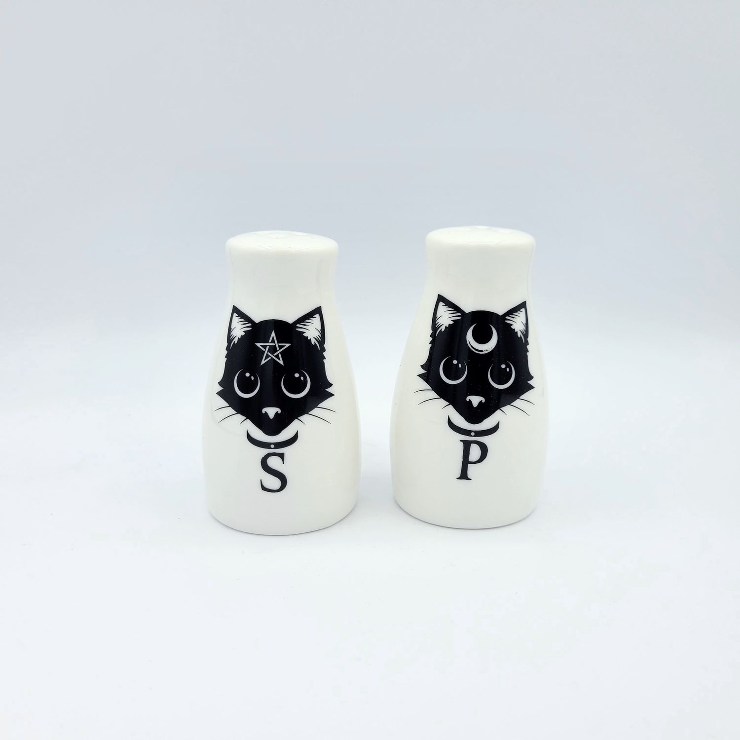 Magic Cats Salt &amp; Pepper Shakers