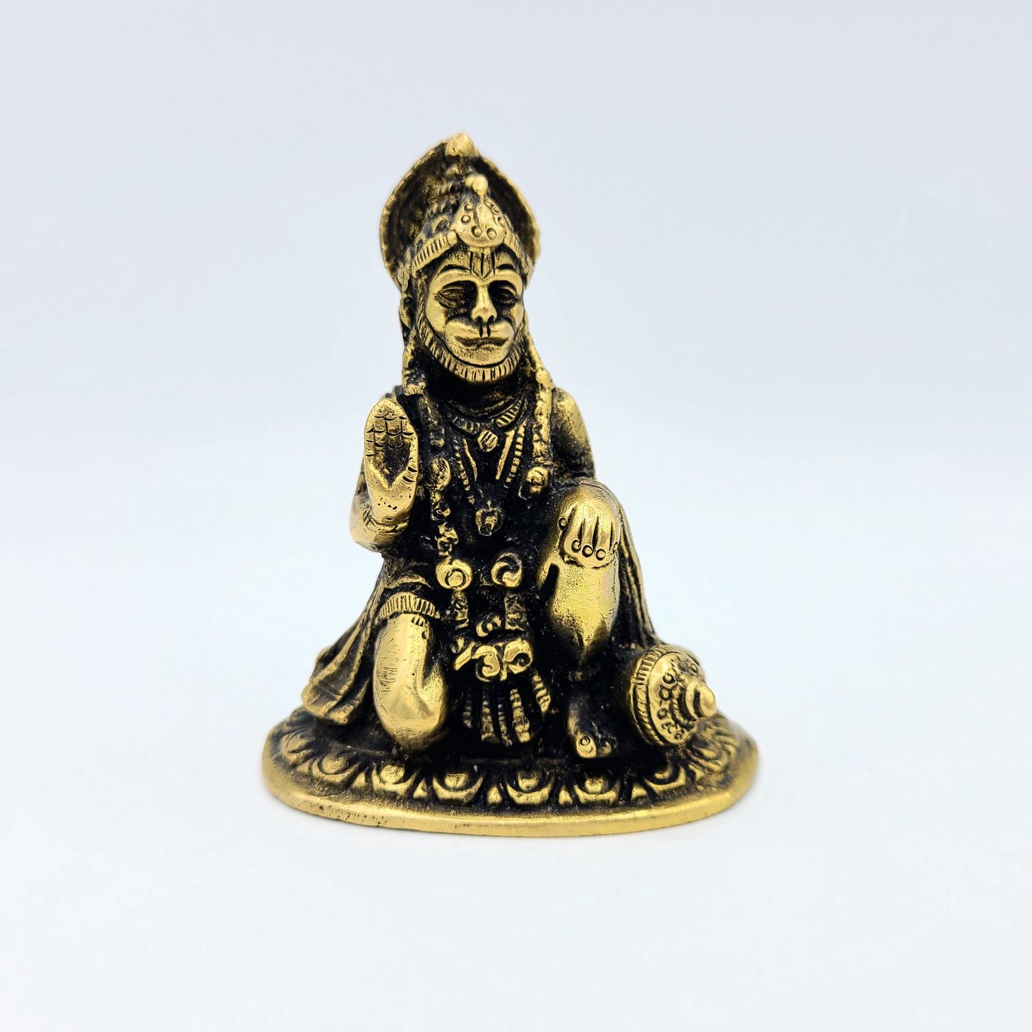 Brass Hanuman Figurine