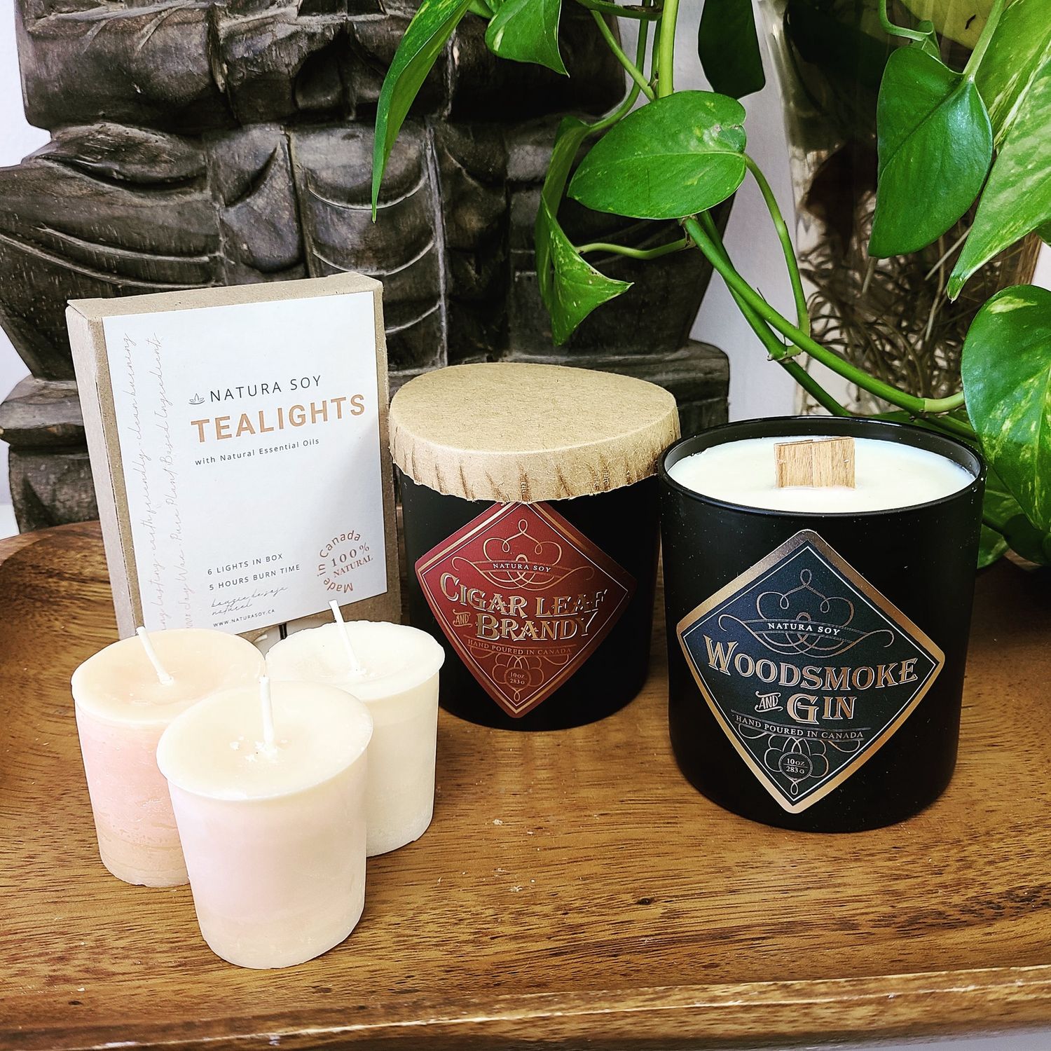 Natura Soy Tealight Candles