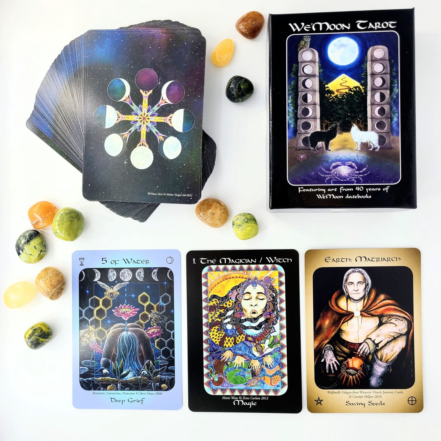 We&#39;Moon Tarot MOTHER TONGUE INK