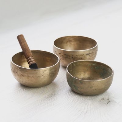 Tibetan Singing Bowl Set