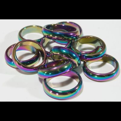 Ring - Rainbow Hematite