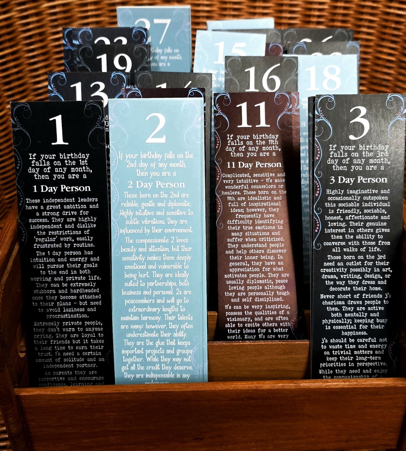 Numerology Bookmark