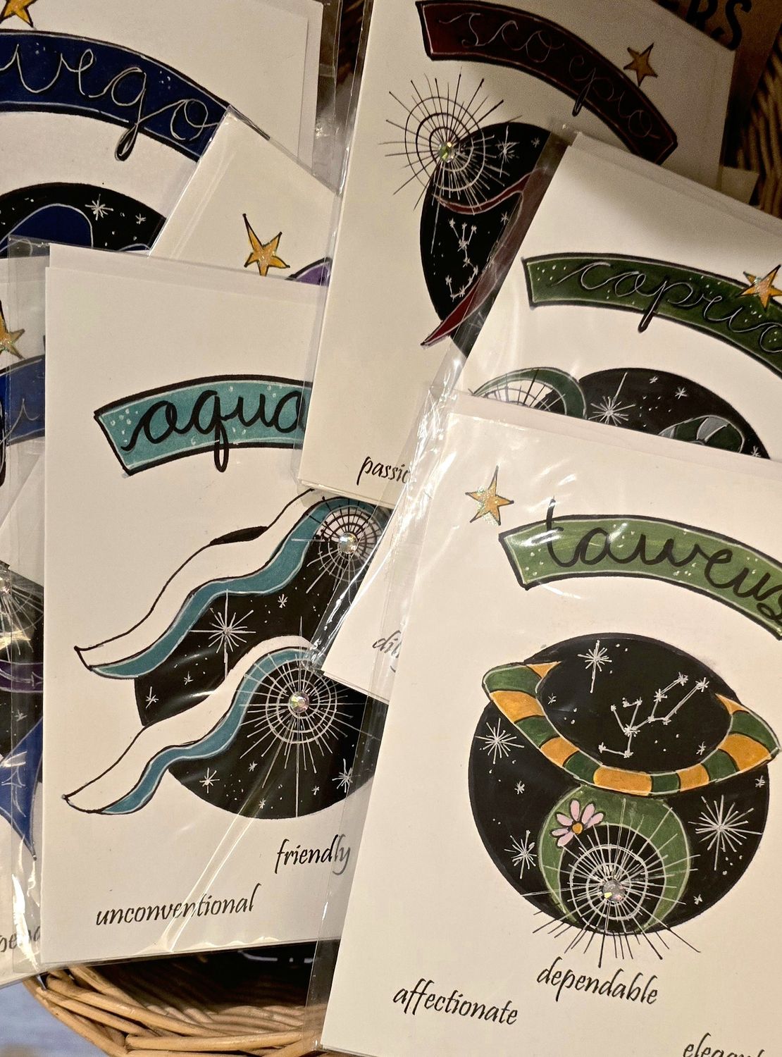 Zodiac Greeting Cards