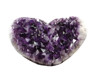 Uruguayan Amethyst Cluster - Heart