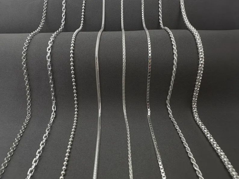 Silver Box Chains