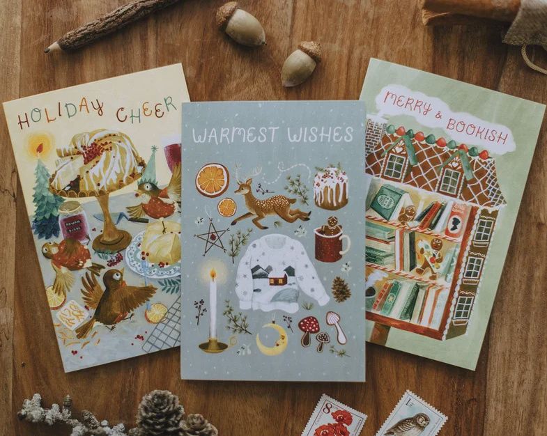 Blank Holiday Card - Warmest Wishes
