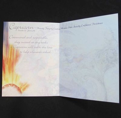 LT Capricorn Greeting Card