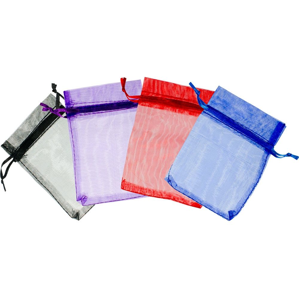 Small Cotton Pouches/Chakra Colours