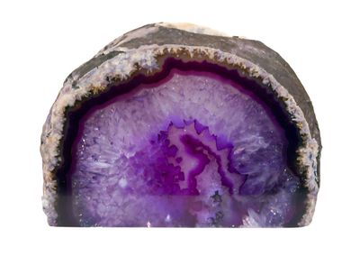 Agate Geode Candle Holder