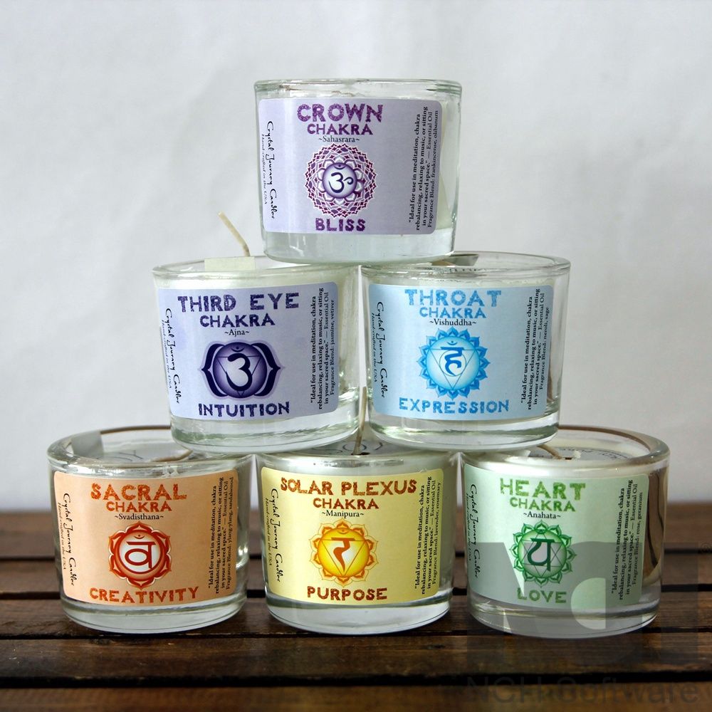 Chakra Soy Wax Candles