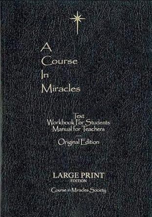 Course In Miracles Large Copy