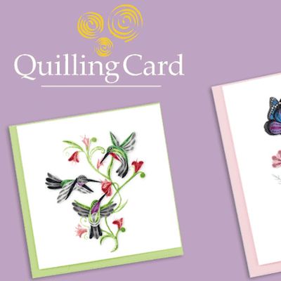 Blank Quilling Card - Congratulations