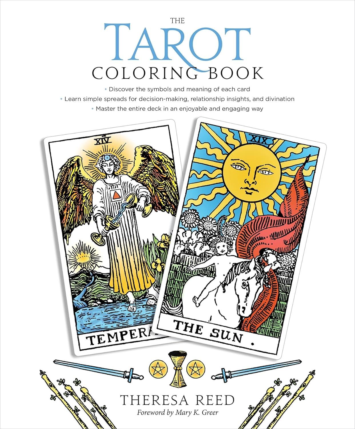 Tarot Coloring Book REED T.