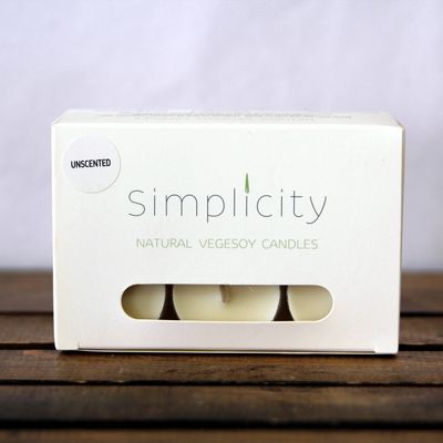 Simplicity Vegesoy Tealight Candles