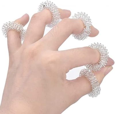 Vedic Acupressure Ring - Silver